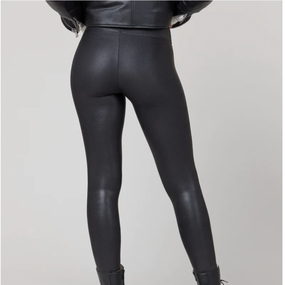 Spanx Faux Leather Leggings - Picture 3 of 5